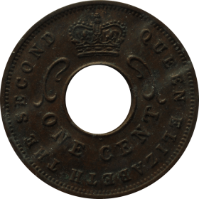 1 cent 1959 h brytyjska afryka wschodnia 1b